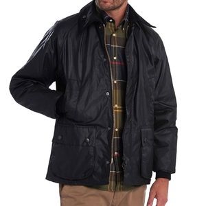 Barbour Waxed Bedale Black Jacket/ Men’s
